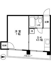 篠ビルの物件間取画像